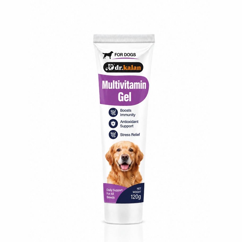 Dr. Kalan Multivitamin Gel for Dogs, 120 g Tube