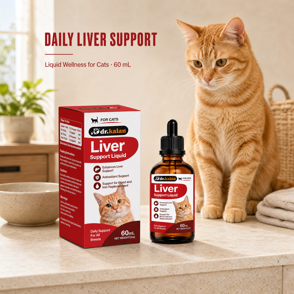 Dr. Kalan Liver Support Liquid for Cats, 60 mL
