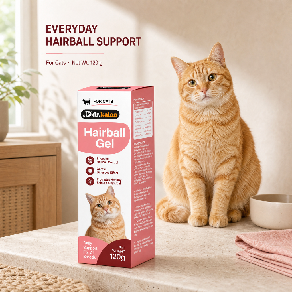 Dr. Kalan Hairball Gel for Cats, 120 g