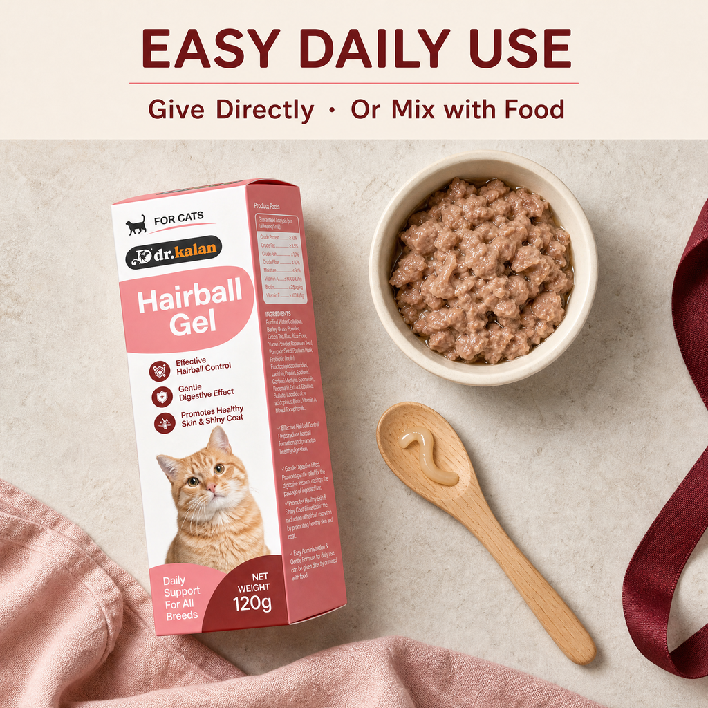 Dr. Kalan Hairball Gel for Cats, 120 g