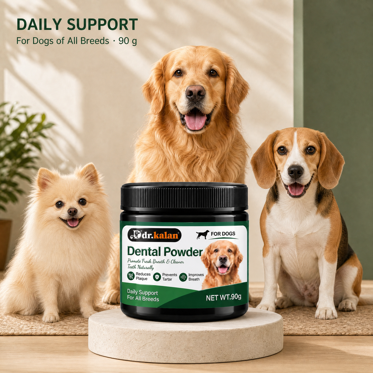 Dr. Kalan Dental Powder for Dogs, 90 g