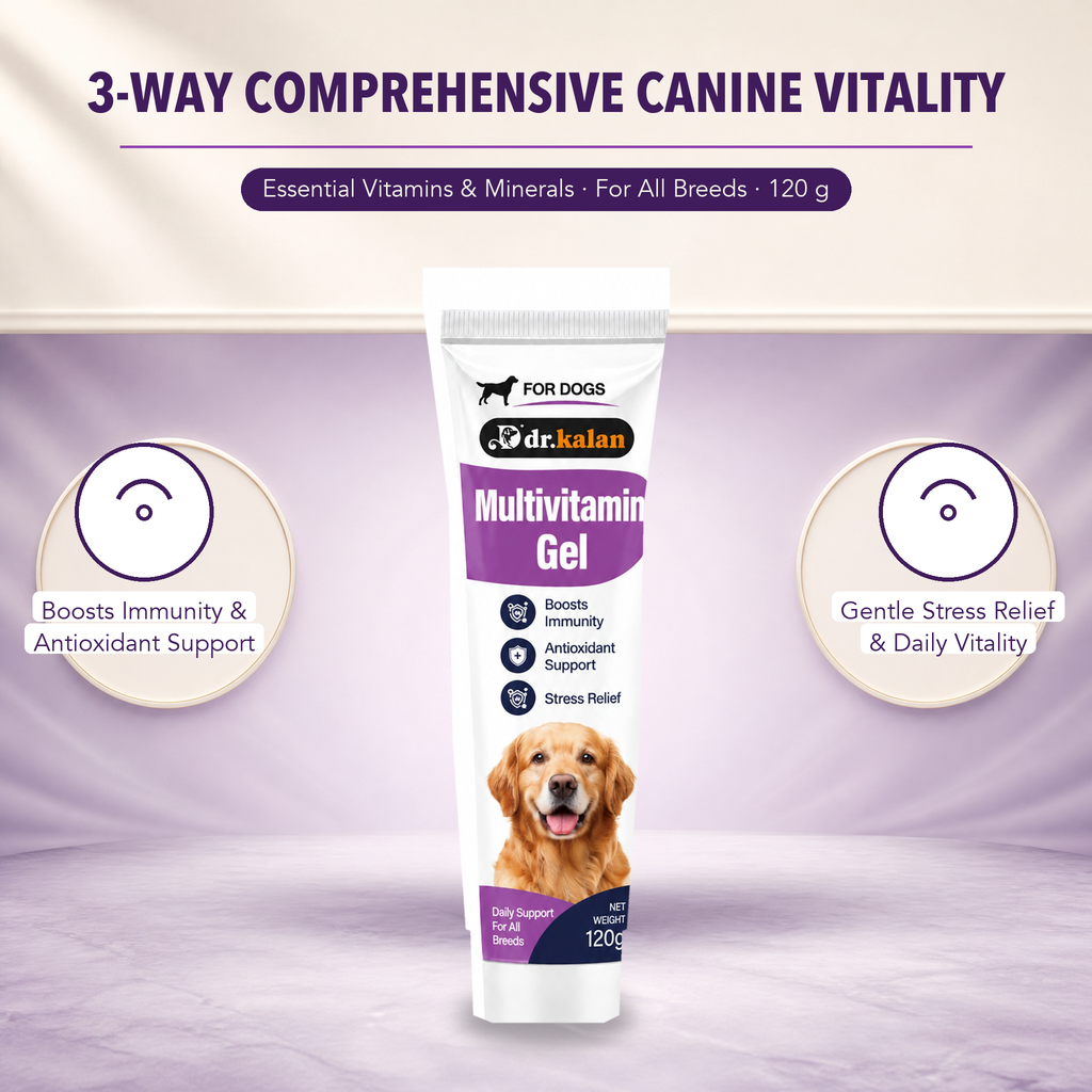 Dr. Kalan Multivitamin Gel for Dogs, 120 g Tube