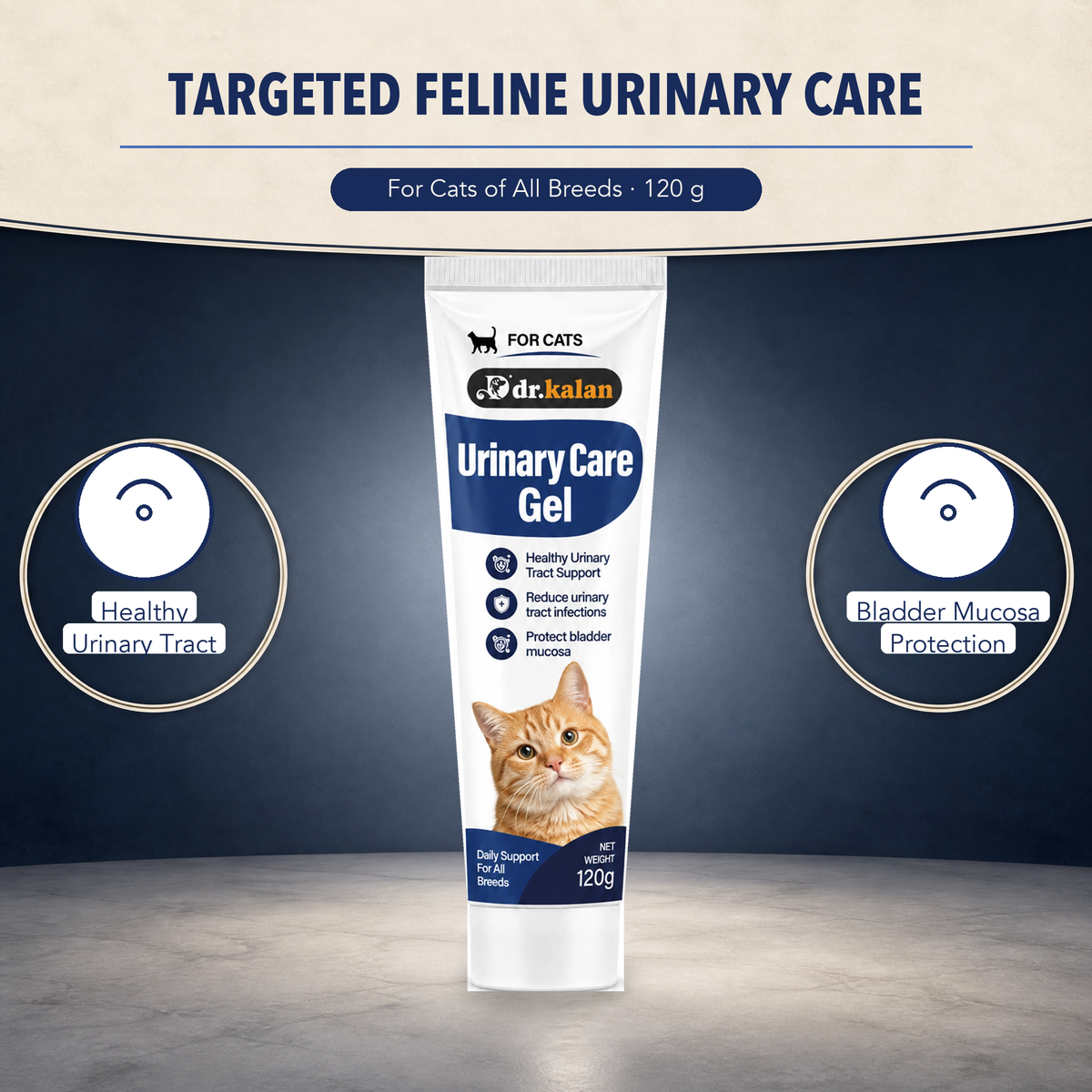 Dr. Kalan Urinary Care Gel for Cats, 120 g