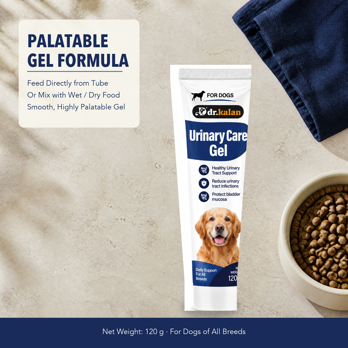Dr. Kalan Urinary Care Gel for Dogs, 120 g