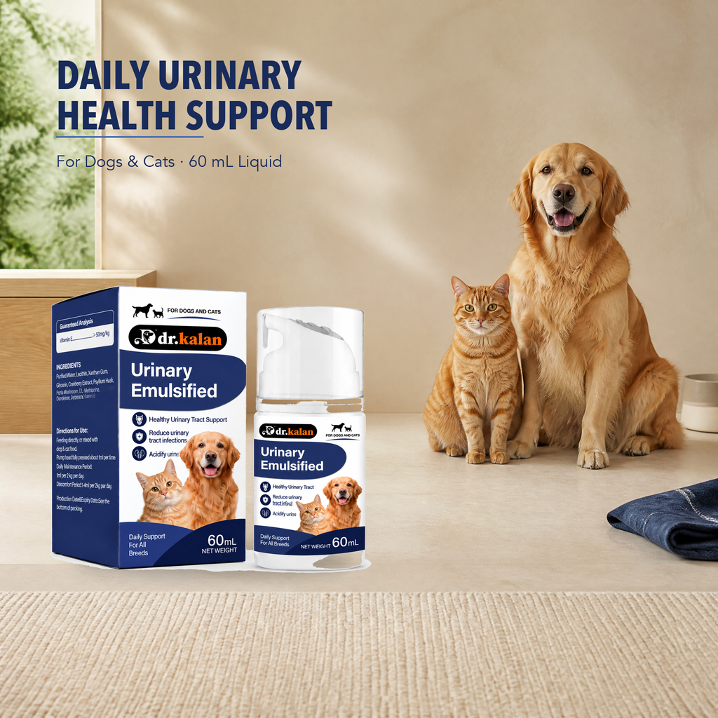 Dr. Kalan Urinary Emulsified Liquid for Dogs & Cats, 60 mL